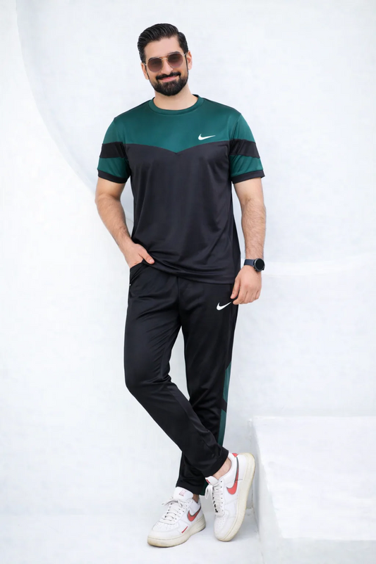 Black Dri-Fit Tracksuit