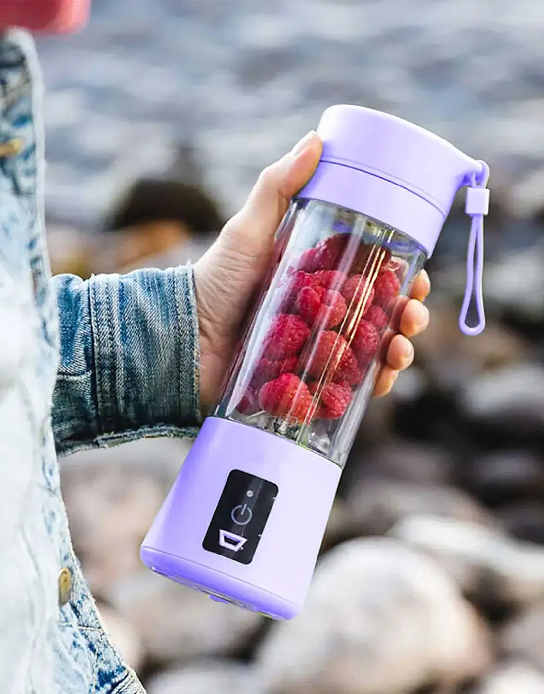 USB Rechargeable Portable Mini Blender Juicer 380ml for Smoothies, Shakes & Travel