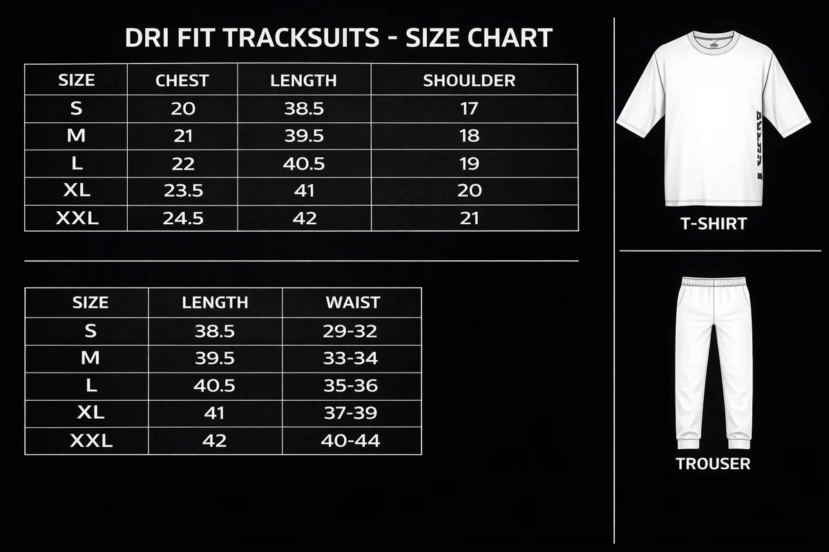 Black Dri-Fit Tracksuit