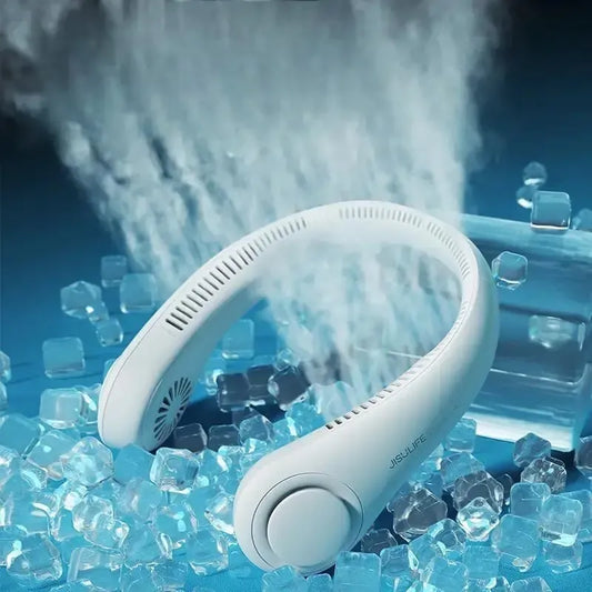 Portable Neck Fan – Rechargeable Hands Free Summer Cooling fan
