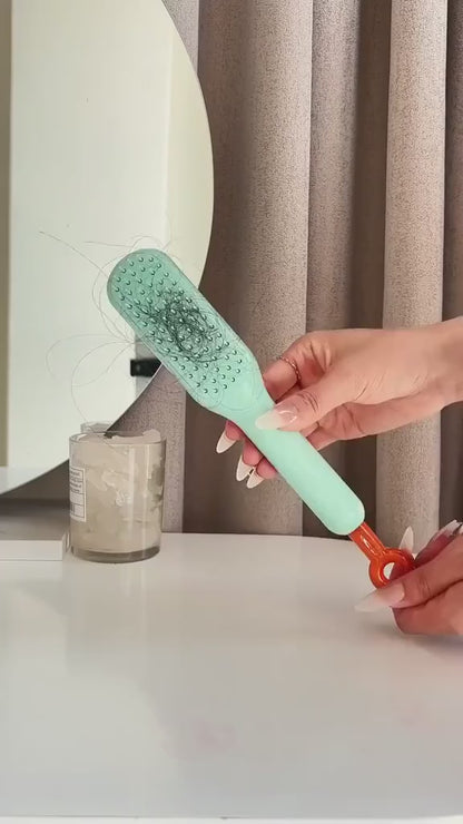 Telescopic Magic Comb | Self-Cleaning Anti-Static Hair Brush | Portable Volumizing & Fluffy Hair Styling Tool